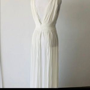 Asos pleated Maxi Dress/Bridal Gown